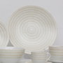 Avet Plato Llano Long Rice Beige 27,5 cm Stoneware (6 Unidades)
